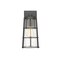 Z-Lite Helix 1 Light Outdoor Wall Sconce, Black And Clear Seedy 591M-BK - alternate 5